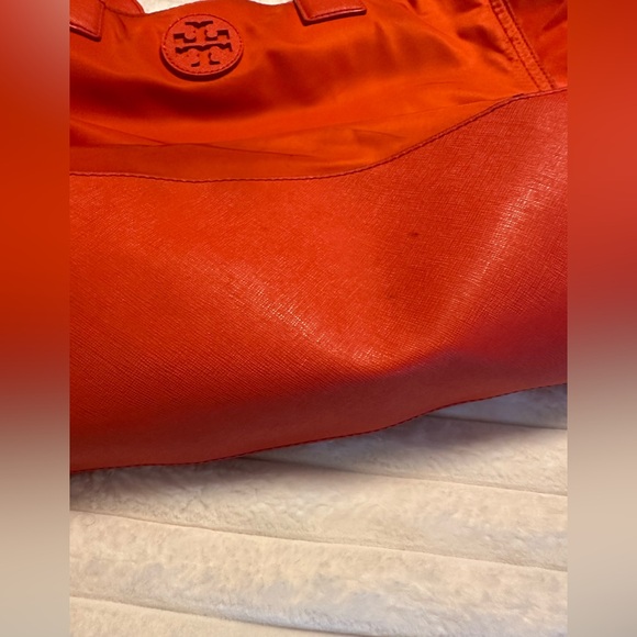 Tory Burch Vibrant Orange Tote - Picture 3 of 9
